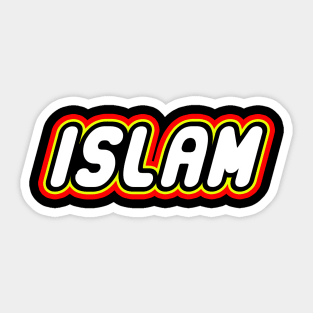 Islam Parody Lego Logo Sticker